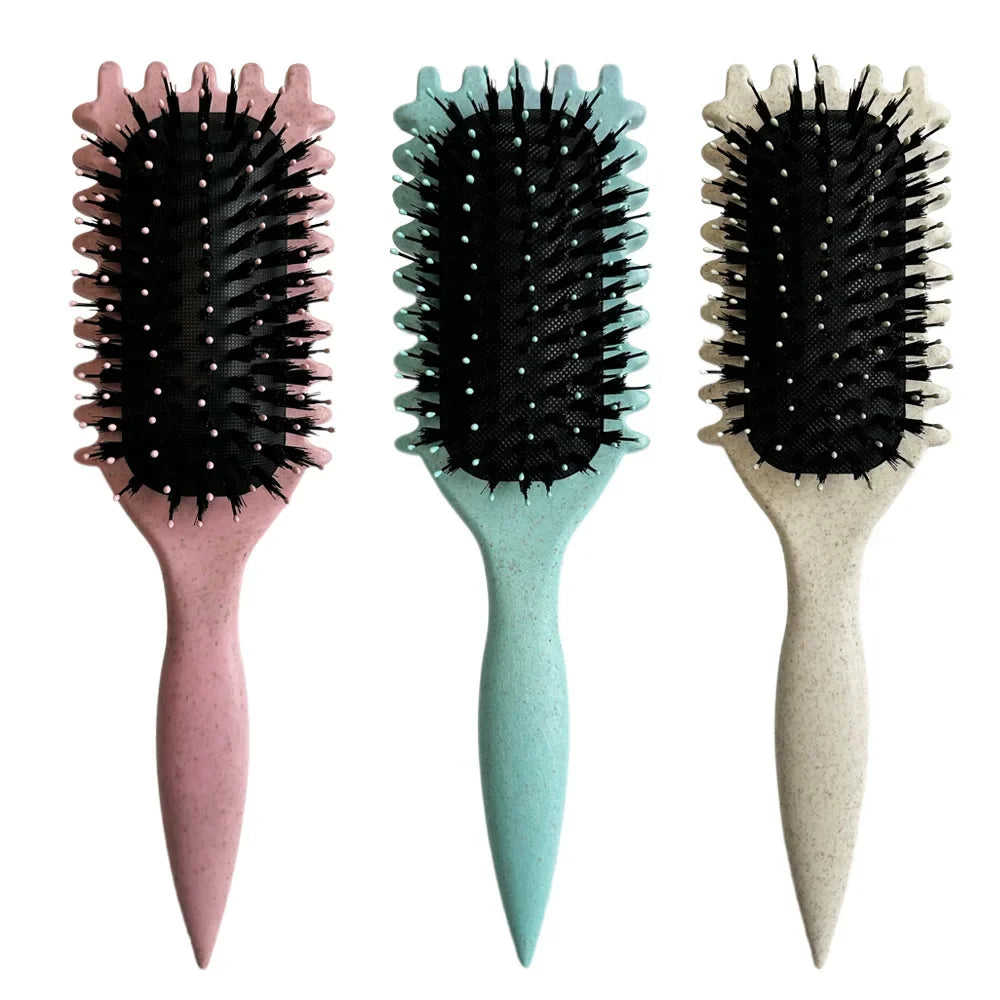 Peigne à Cheveux Bouclés Multifonctionnel