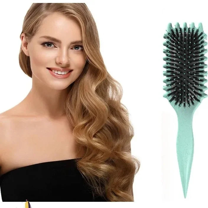 Peigne à Cheveux Bouclés Multifonctionnel