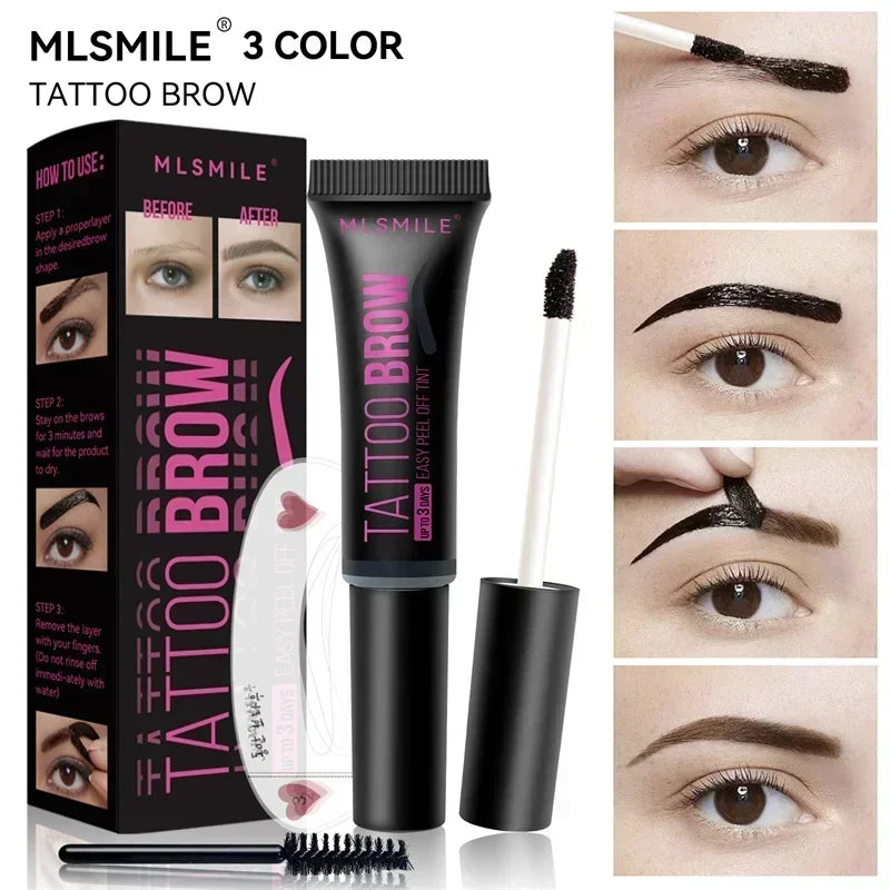 TATTOO BROW : Gel Teinté Sourcils - Résistance imperméable