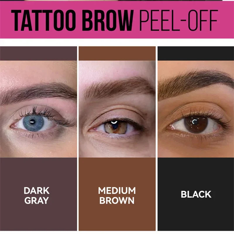 TATTOO BROW : Gel Teinté Sourcils - Résistance imperméable