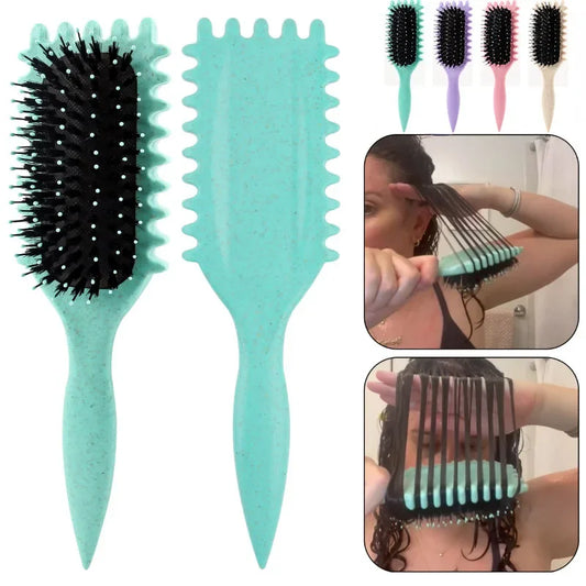 Peigne à Cheveux Bouclés Multifonctionnel